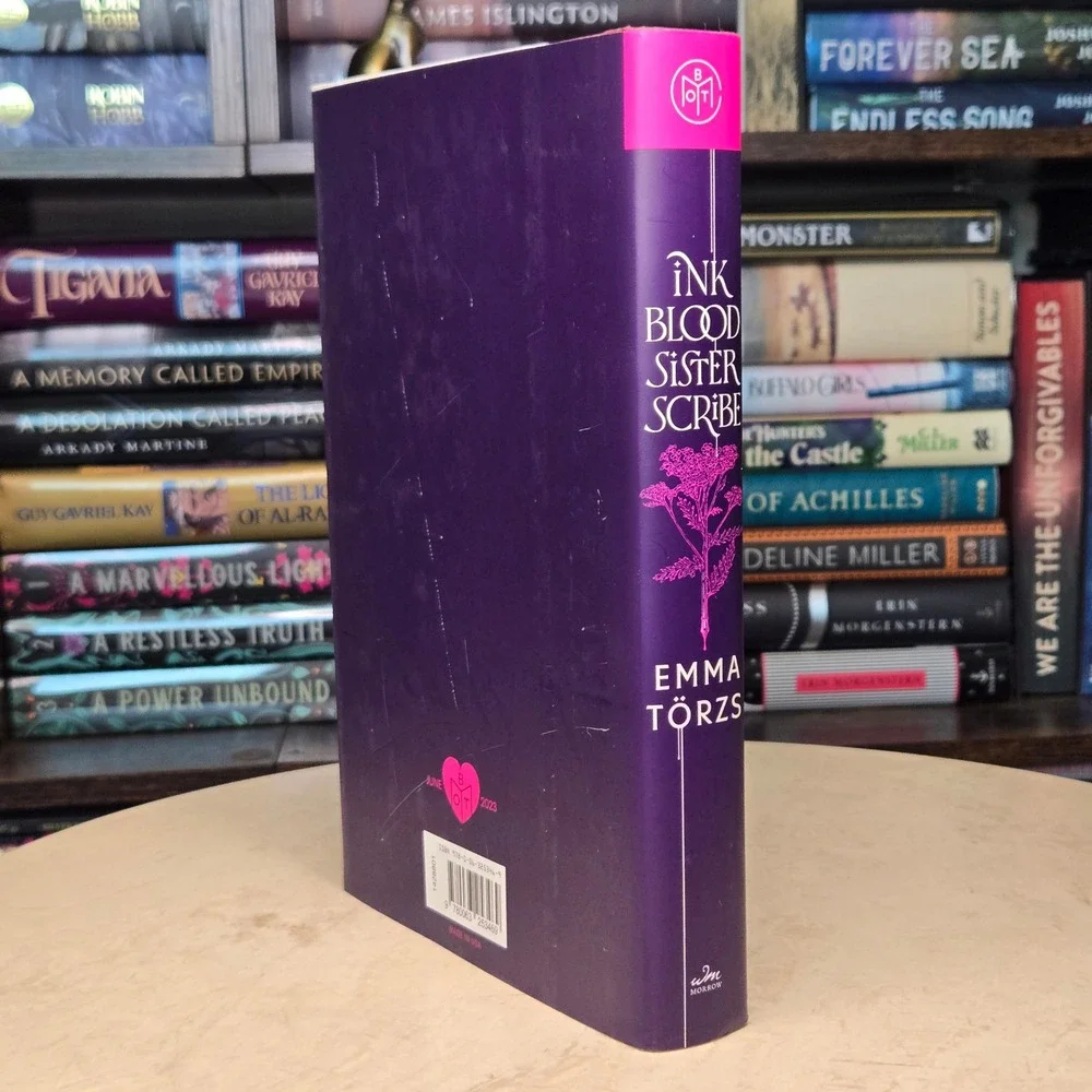 Ink Blood Sister Scribe by Emma Torzs Book of the Month Fantasy